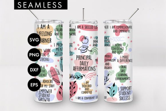 20oz Principal Affirmations Tumbler SVG Craft Review