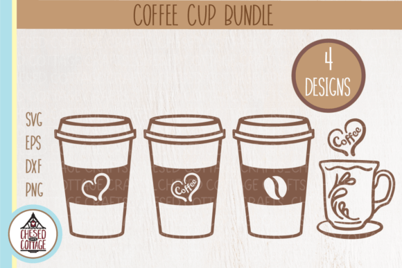 Coffee Cup SVG Bundle PNG Clipart: Crafts & Graphics Review