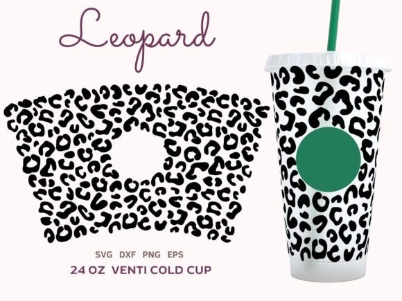 Leopard Pattern Cup SVG: Crafts & Graphics Review