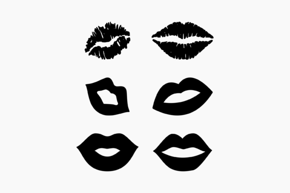 Lips Graphics Design: Perfect for Crafts and Small Business Branding