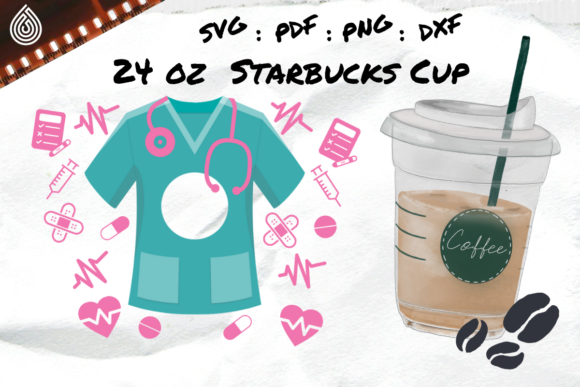 Medical Equipment 24oz Coffee Cup Craft Graphics