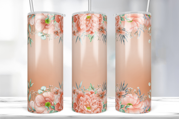 Orange Flower 20oz Tumbler Wrap: A Graphics & Print Review