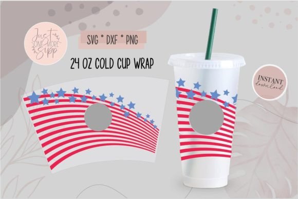 Stars and Stripes Cup SVG: A Graphics & Crafts Review