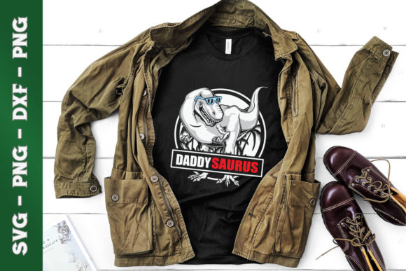T-rex Daddy Saurus Family Matching