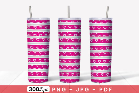 Valentine s Skinny Tumbler Wrap Graphics for Crafts