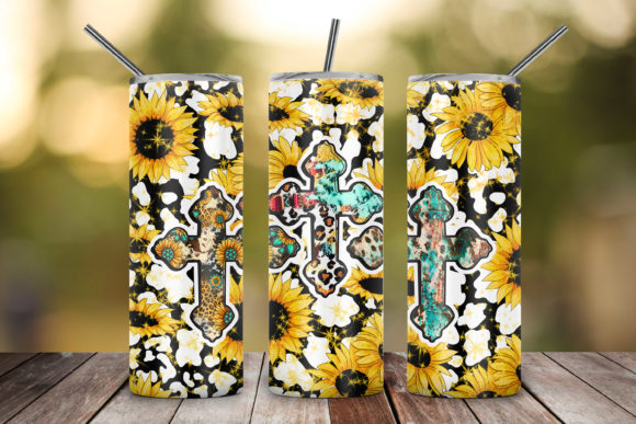 Western Cross 20oz Skinny Tumbler Graphics & Wraps